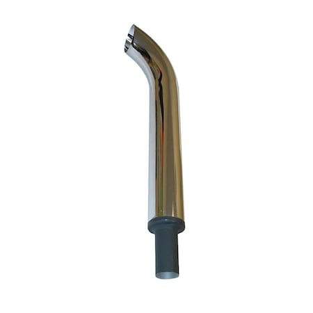 Aftermarket Chrome Exhaust Stack with Bend MUF90-0068